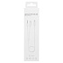 Переходник Jack 3.5 (м) - Lightning (п) / Jack 3,5 (п) - MH031 50см (white)