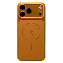 Чехол-накладка - SC350 для "Apple iPhone 17 Pro Max/18 Pro Max" (orange)