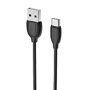 Кабель USB - Type-C Borofone BX19 18W 100см 3A  (black)