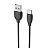 Кабель USB - Type-C Borofone BX19 18W 100см 3A  (black)
