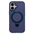 Чехол-накладка - SM088 SafeMag  для "Apple iPhone 16" (dark blue) (236513)