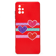 Чехол-накладка - SC246 для "Samsung SM-A515 Galaxy A51" (001) (red)