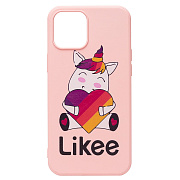 Чехол-накладка - SC220 для "Apple iPhone 12 Pro Max" (005) (pink)