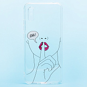 Чехол-накладка - SC225 для "Xiaomi Redmi 9A/Redmi 9i" (005) (прозрачный)