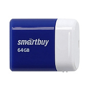 Флэш накопитель USB 64 Гб Smart Buy Lara (blue)
