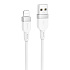 Кабель USB - Apple lightning Hoco X109 12W 100см 2,4A  (white)