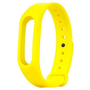 Ремешок - WB13 Xiaomi Mi Band силикон на кнопке (регулируемый) (yellow)