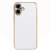 Чехол-накладка - SC301 для "Apple iPhone 16 Plus" (white) (238126)