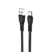Кабель USB - Type-C Hoco X40 Noah Charging 12W 100см 2,4A  (black)