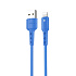 Кабель USB - Apple lightning Kurato RORI-L105 5W 100см 1A  (blue)