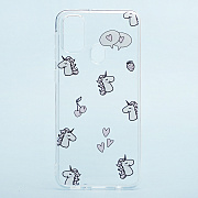 Чехол-накладка - SC224 для "Samsung SM-M215 Galaxy M21/SM-M307 Galaxy M30s" (002) (прозрачный)