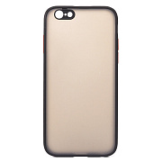Чехол-накладка - PC041 для "Apple iPhone 6/iPhone 6S" (black/black)