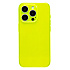 Чехол-накладка - SC344 для "Apple iPhone 15 Pro" (transparent/yellow) (232006)