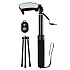 Трипод-монопод - Selfie Stick Tripod с зеркалом + пульт (black)