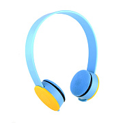 Проводные наушники полноразмерные - К-20 Jack 3,5  (sky blue/yellow)