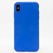 Чехол-накладка - SC162 для "Apple iPhone XS Max" (blue)