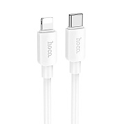 Кабель Type-C - Apple lightning Hoco X96 20W 100см 2,4A  (white)