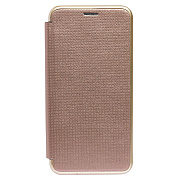 Чехол-книжка Brera Like Me для "Apple iPhone XS Max" (gold/gold) откр.вбок