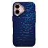 Чехол-накладка Luxo Creative PC для "Apple iPhone 16" (M005) (dark blue)