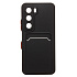 Чехол-накладка - SC337 с картхолдером для "Infinix Hot 60i" (black) (241153)