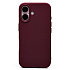 Чехол-накладка Activ Full Original Design для "Apple iPhone 16" (burgundy)