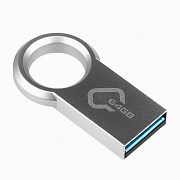 Флэш накопитель USB 64 Гб Qumo Ring 3.0 (metallic) 