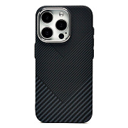 Чехол-накладка Luxo Creative PC  для "Apple iPhone 15 Pro" (124) (black)
