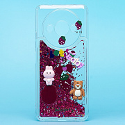 Чехол-накладка - SC331 для "Xiaomi Redmi A3/Poco C61" (bordo)