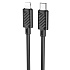 Кабель Type-C - Apple lightning Hoco X88 (повр.уп.) 20W 100см 3A  (black)