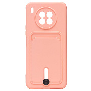 Чехол-накладка - SC304 с картхолдером для "Honor 50 Lite/nova 8i" (light pink)