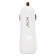 Адаптер Автомобильный Activ CAU1-2A-01 1USB/5V/2A (white) ..
