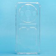 Чехол-накладка - SC276 с картхолдером для "Honor X9d 5G" (transparent) (242382)