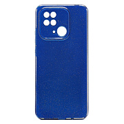 Чехол-накладка - SC328 для "Xiaomi Redmi 10C" (dark blue)