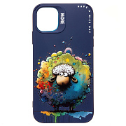 Чехол-накладка - SC335 для "Apple iPhone 11"  (овечка) (dark blue) (227086)