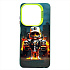 Чехол-накладка - PC094 для "Infinix Hot 40i" (тигр) (transparent/black) (233815)