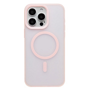 Чехол-накладка - SM042 SafeMag для "Apple iPhone 15 Pro Max" (light pink) (243366)