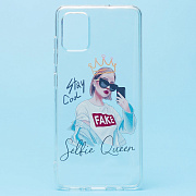 Чехол-накладка - SC226 для "Samsung SM-A515 Galaxy A51" (005) (прозрачный)