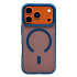 Чехол-накладка - SM042 SafeMag для "Apple iPhone 17 Pro" (dark blue) (243342)