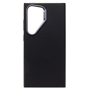 Чехол-накладка Cellis SM033 SafeMag для "Samsung Galaxy S24 Ultra"  Экокожа (black) (237513)