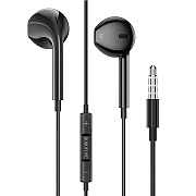 Проводные наушники с микрофоном вкладыши Borofone BM56 Original Jack 3,5  (black)