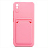 Чехол-накладка - SC315 с картхолдером для "Xiaomi Redmi 9A/Redmi 9i" (pink)