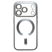 Чехол-накладка - SM027 SafeMag для "Apple iPhone 17 Pro/18 Pro" (silver)