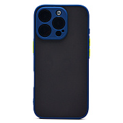 Чехол-накладка - PC041 для "Apple iPhone 16 Pro" (dark blue) (234427)