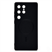 Чехол-накладка - SM020 Matte SafeMag для "Samsung Galaxy S25 Ultra" (black)