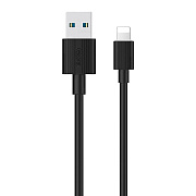 Кабель USB - Apple lightning Celebrat CB-09I  100см 1,5A  (black)