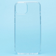 Чехол-накладка - SC260 противоударный для "Apple iPhone 13" (прозрачный)