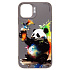 Чехол-накладка - SC335 для "Apple iPhone 11"  (панда) (grey) (227088)