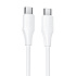 Кабель Type-C - Type-C Hoco X124 Bien 60W 100см 3A  (white)