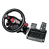 Игровой руль Dialog GW-230VR Fast Drive - вибро, 2педали+рычаг, PC USB/PS4&3/XB1&360/Android/Switch (black)
