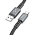 Кабель USB - Type-C Hoco X85 18W 100см 3A  (black)